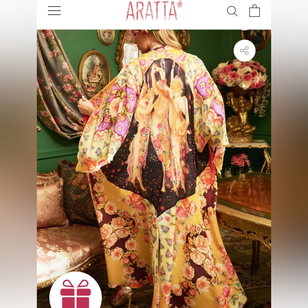 Anthropologie Aratta Kimono Duster